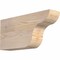 Ekena Millwork Carmel Smooth Rafter Tail, Douglas Fir, 3 1/2"W x 8"H x 16"L RFT04X08X16CAR00SDF - alternate 1